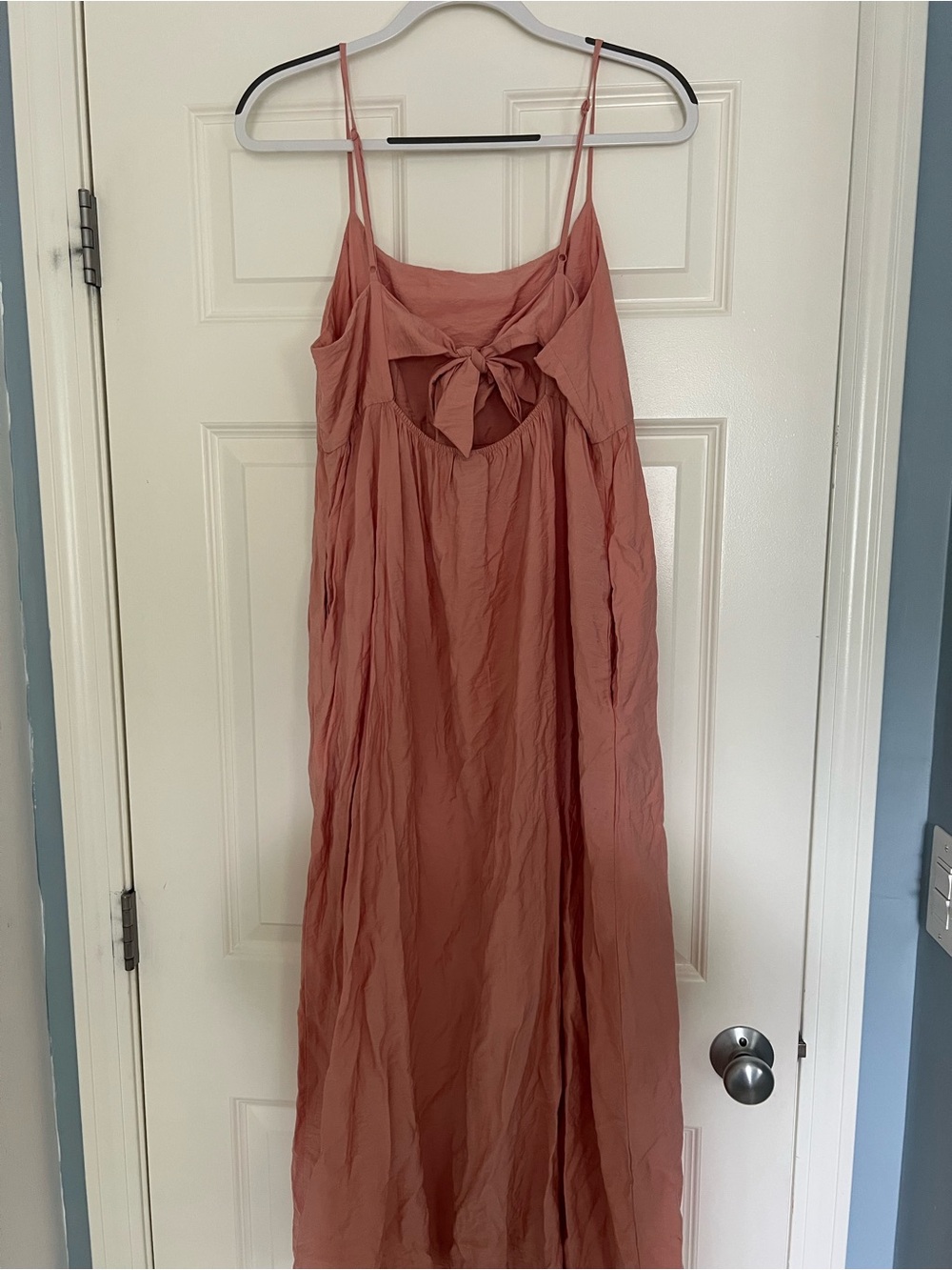 a new day Peach Pink Maxi Dress with Spaghetti Straps - Picture 2 of 3